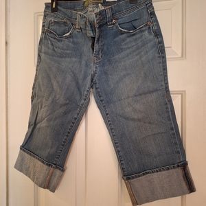 Denim Stretch Sz. 8 Old Navy Cropped Jeans